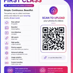 Recurring Event – First Class